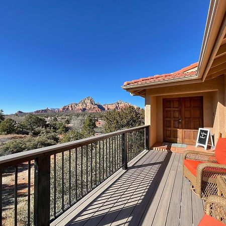 Awe Inspiring Red Rock Views With Hot Tub! Villa เซโดนา ภายนอก รูปภาพ