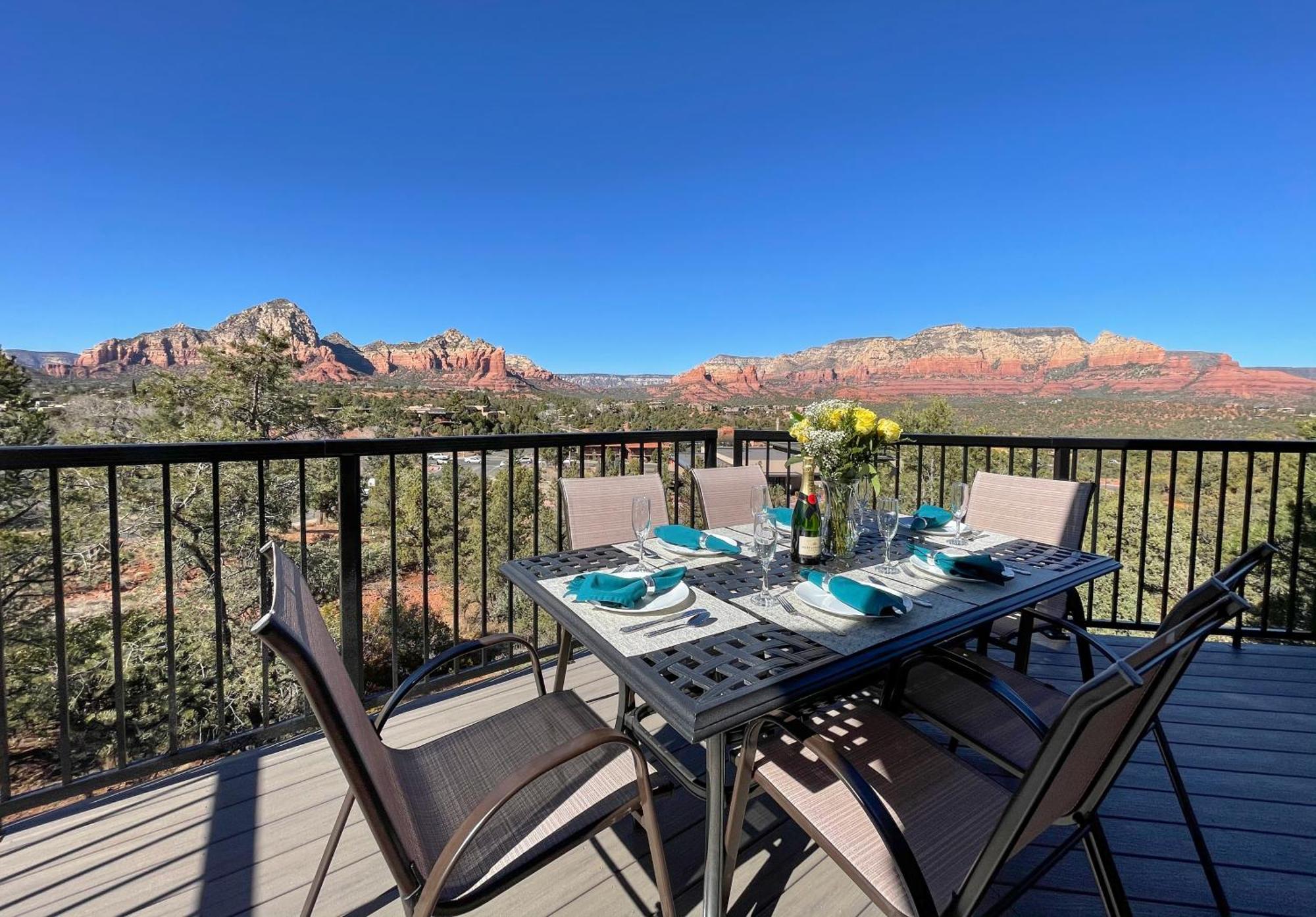 Awe Inspiring Red Rock Views With Hot Tub! Villa เซโดนา ภายนอก รูปภาพ